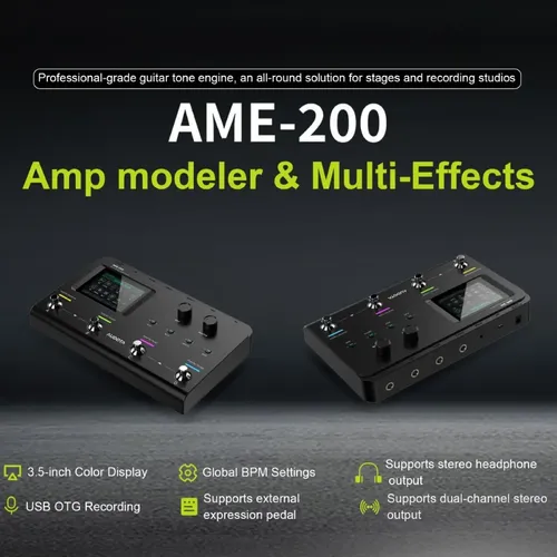 AUDOTA AME-200 Pro マルチエフェクター Audota Ame200 Multi-effects