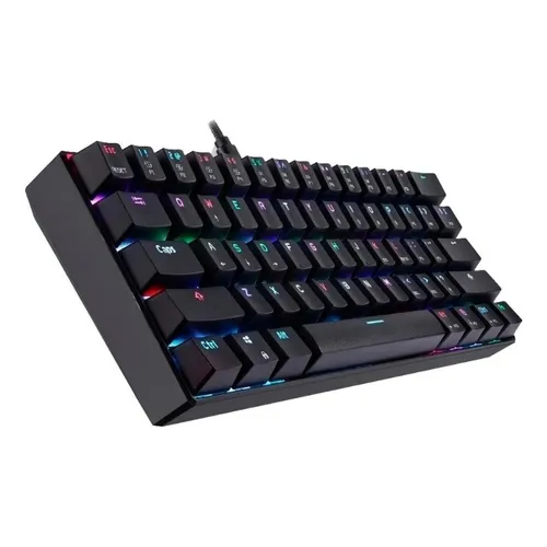 Teclado Gamer Motospeed 61 Qwerty Kailh Box Branco Inglês