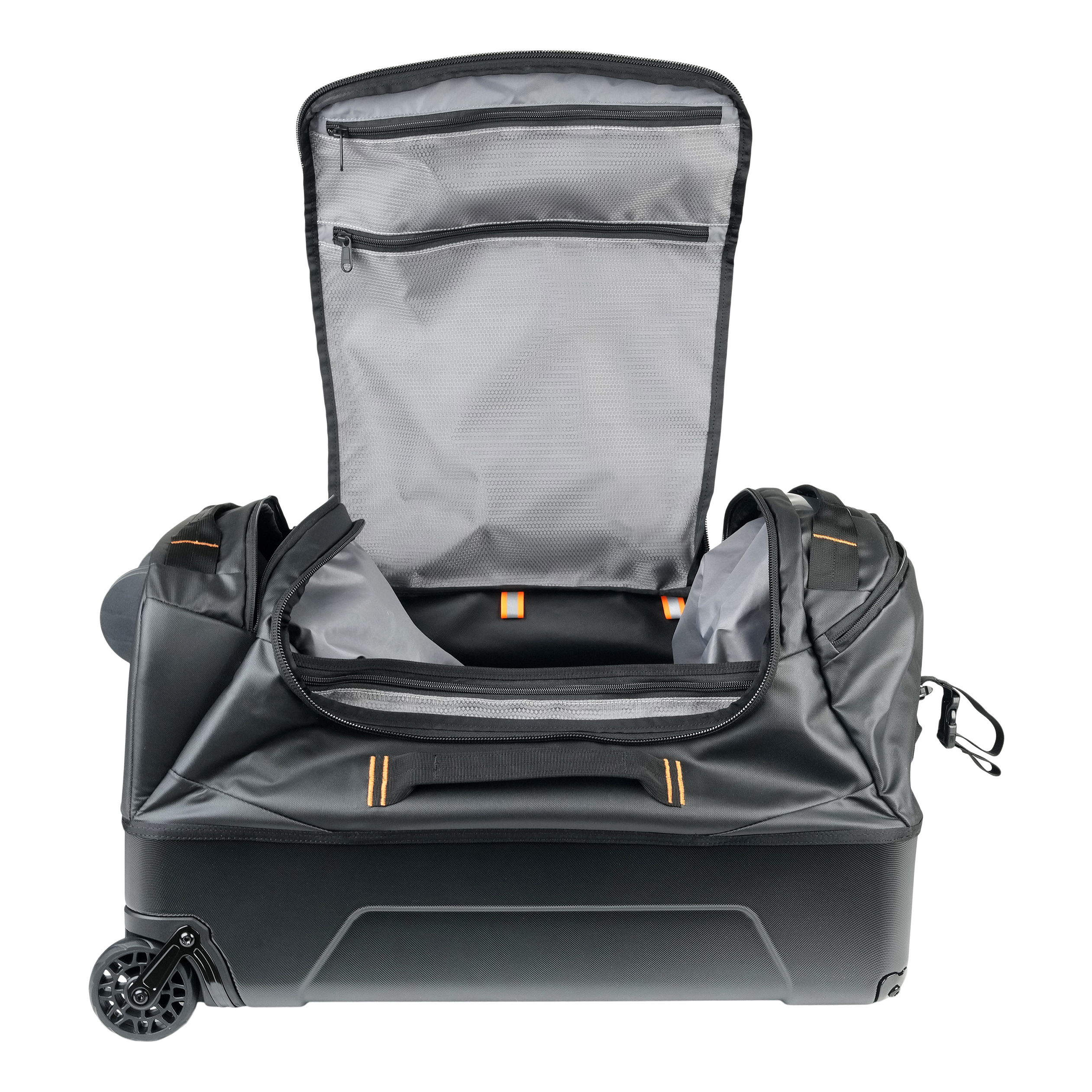 Mystery Ranch Mission Wheelie Travel Luggage Bag - 65L - Black