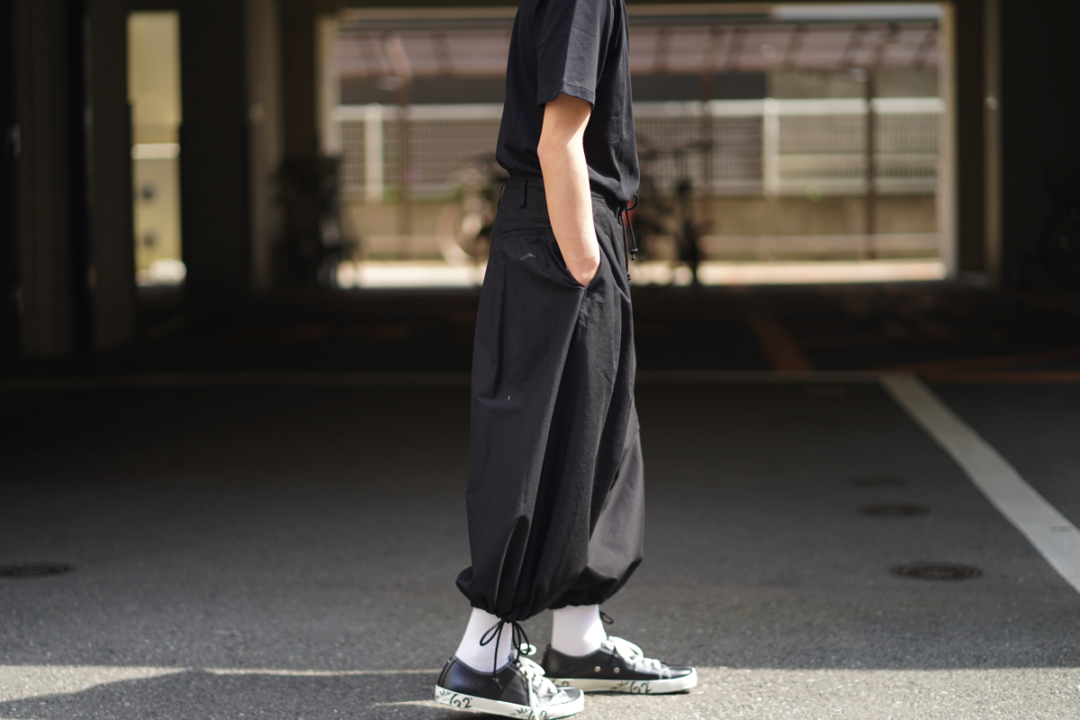 YOHJI YAMAMOTO Cotton Twill Balloon Pants | HUES 福岡セレクトショップ