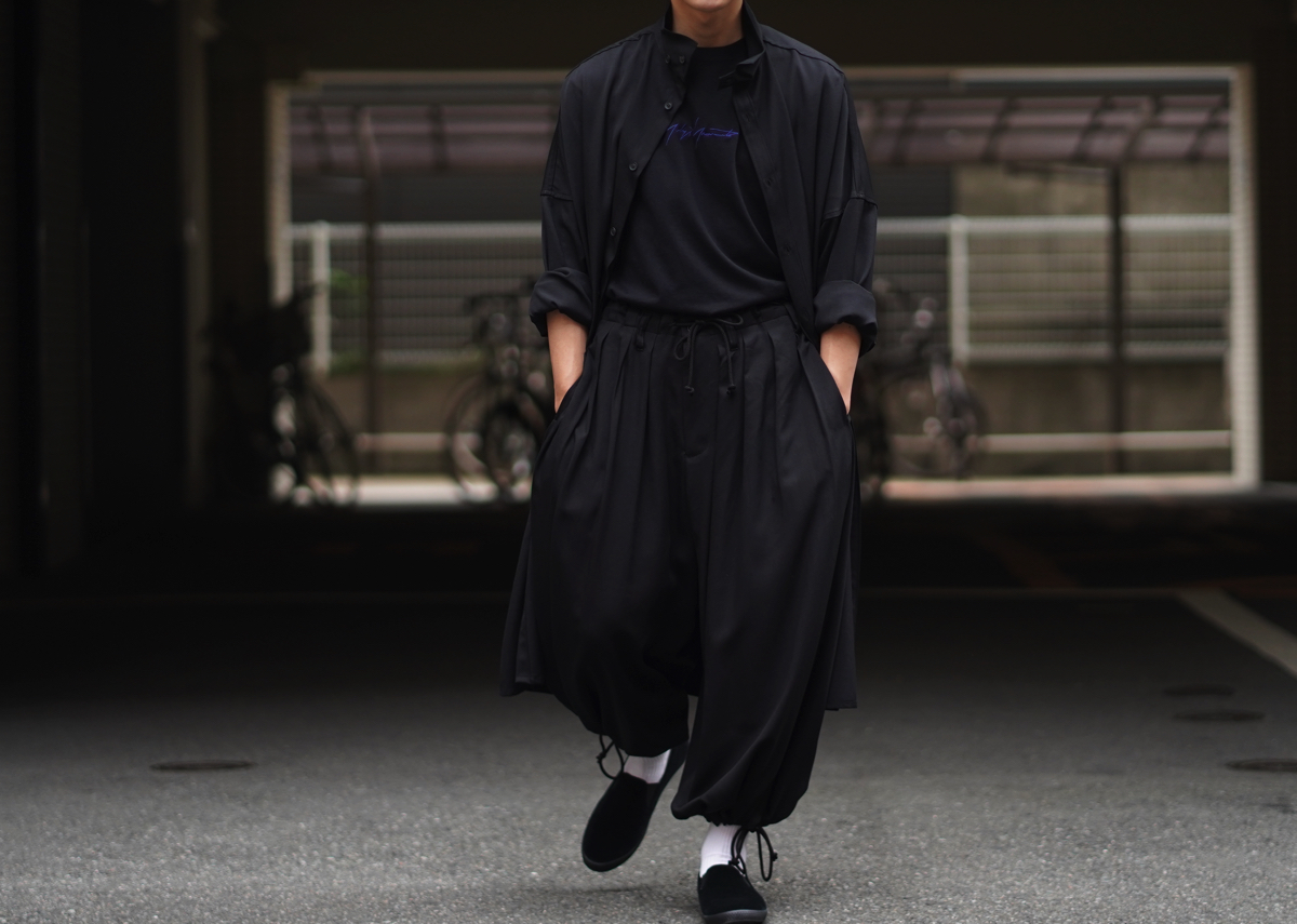 ワイズ yohji yamamoto pour homme サルエルバルーンパンツ サルエル