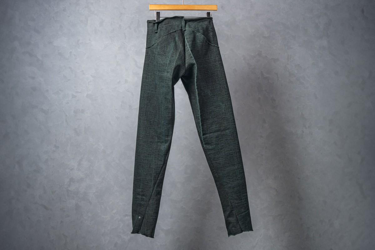 ware ヘビージャージ サルエルパンツ 墨染め heavy jersey ma WARE