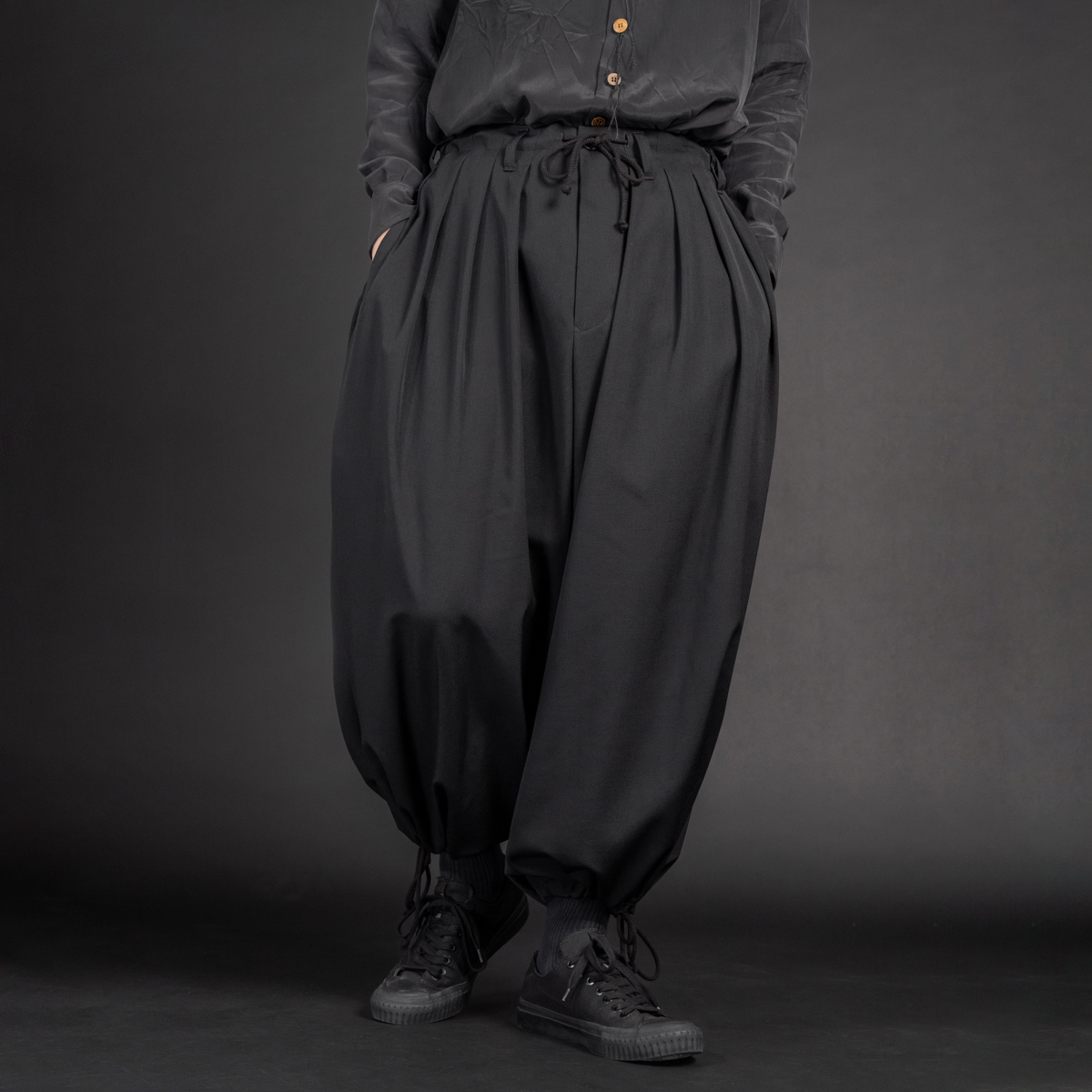 ヨウジヤマモト Y's BANG ON!No.76 ウールギャババルーンパンツ ヨウジ