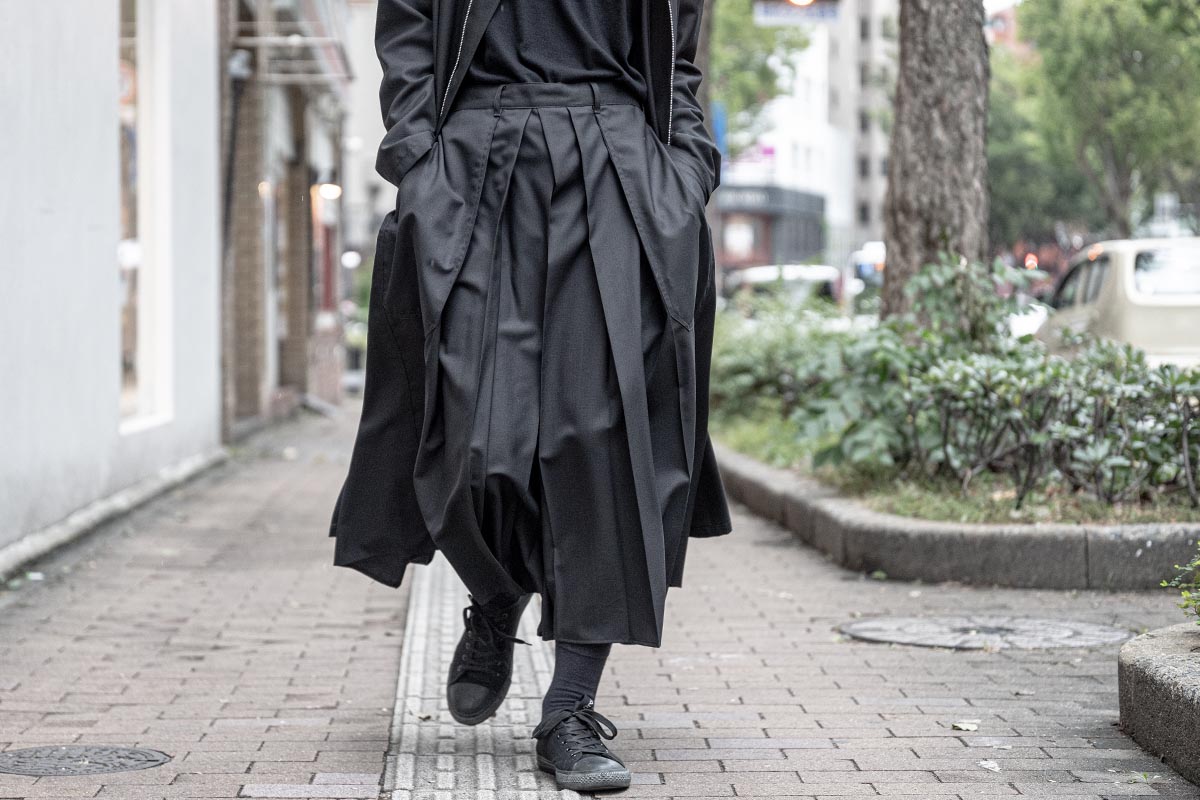 美品 Y's ワイズ ヨウジヤマモト 変形 サルエルパンツ メンズ ユニ