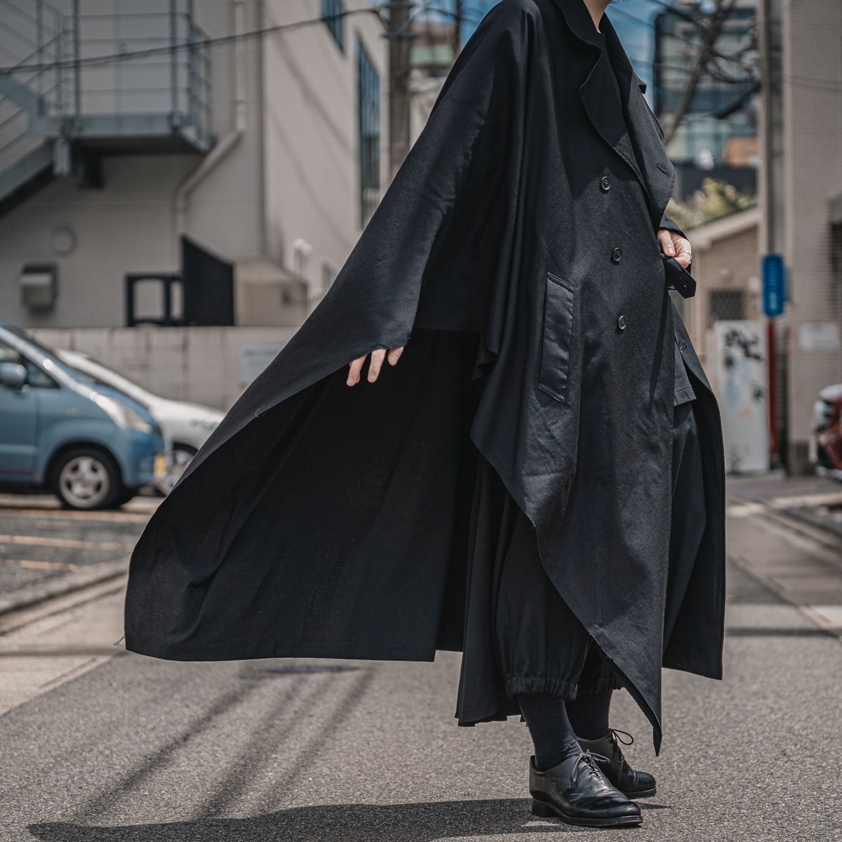 カラスパンツ ヨウジヤマモトプールオム サイズ2 Yohji Yamamoto pour