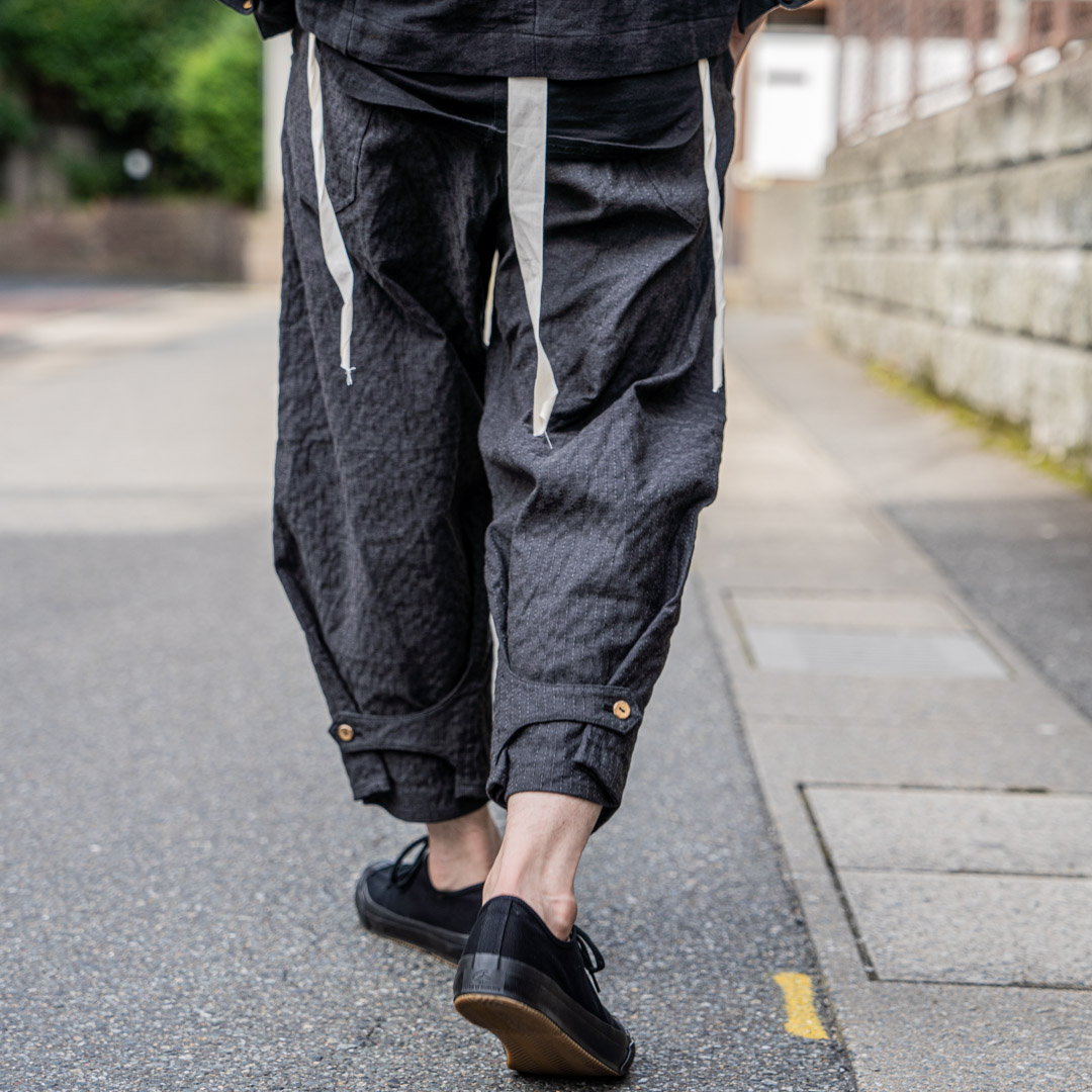 ARAKI YUU 22ss Curved Cropped Pants サイズ1 ARAKI YUU 22ss Curved