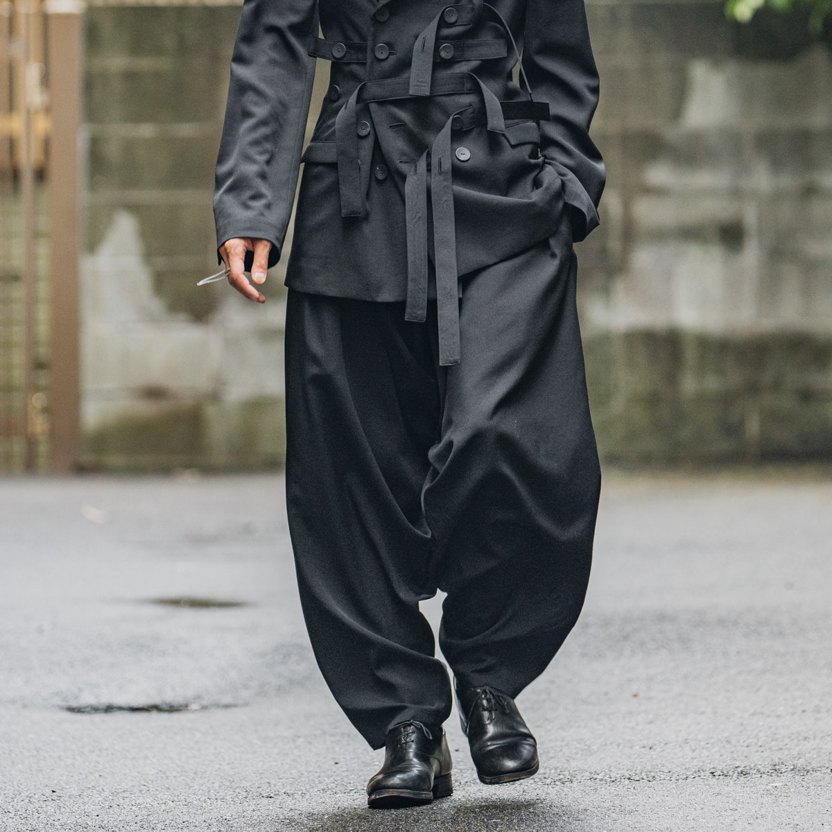 パンツ Yohji Yamamoto 23aw DROP CROTCH PANTS Yohji Yamamoto 23aw