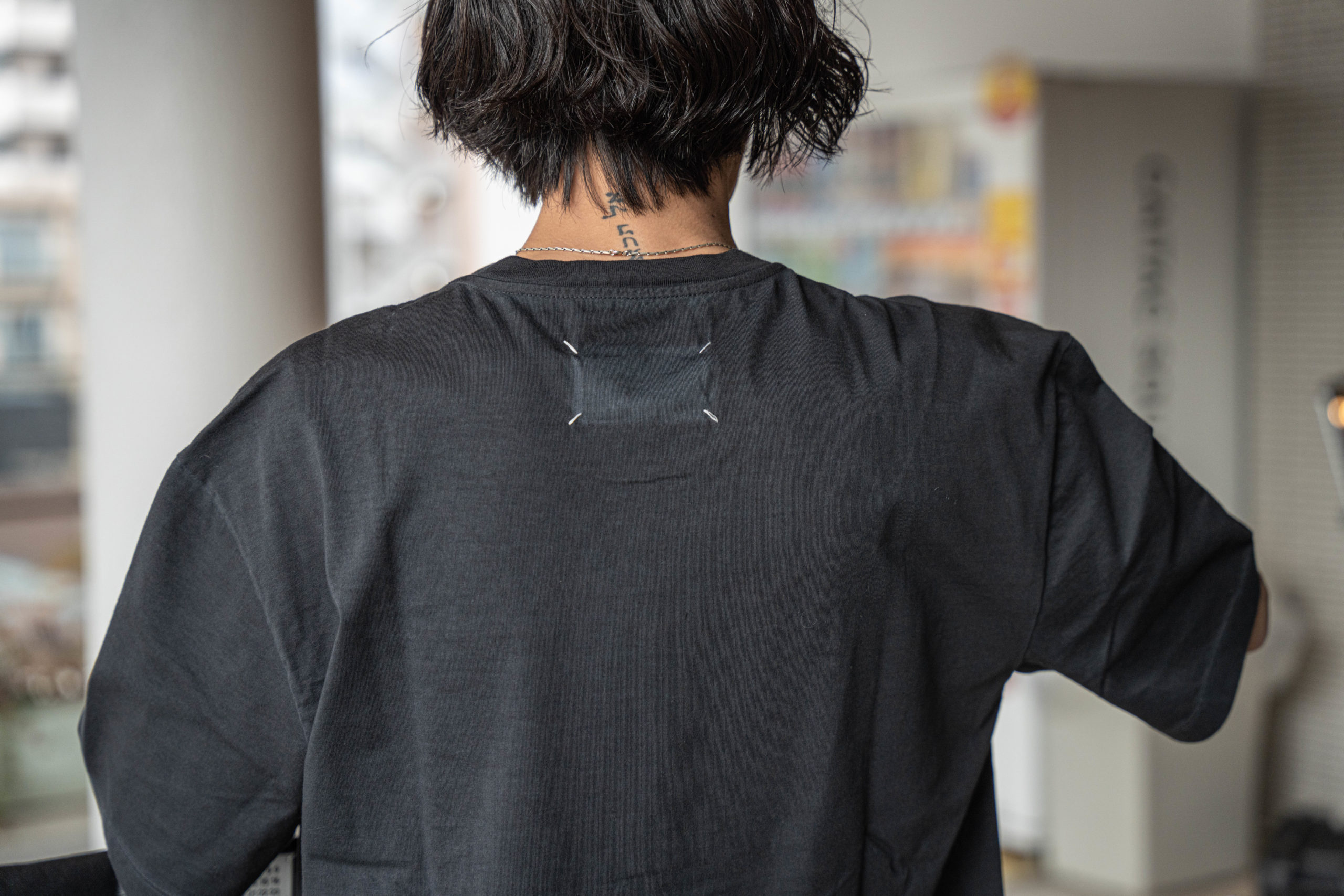 メゾンマルジェラのオーバーダイ カットソー | HUES 福岡セレクトショップ