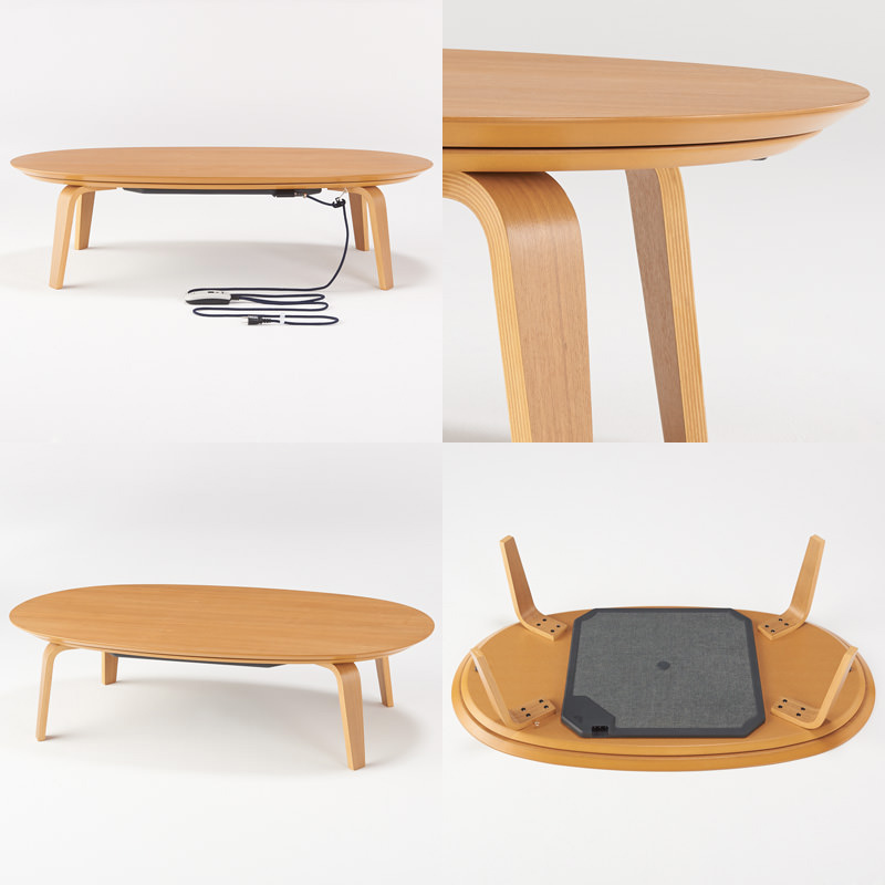 無印良品 楕円こたつ MJ-KDFS1100