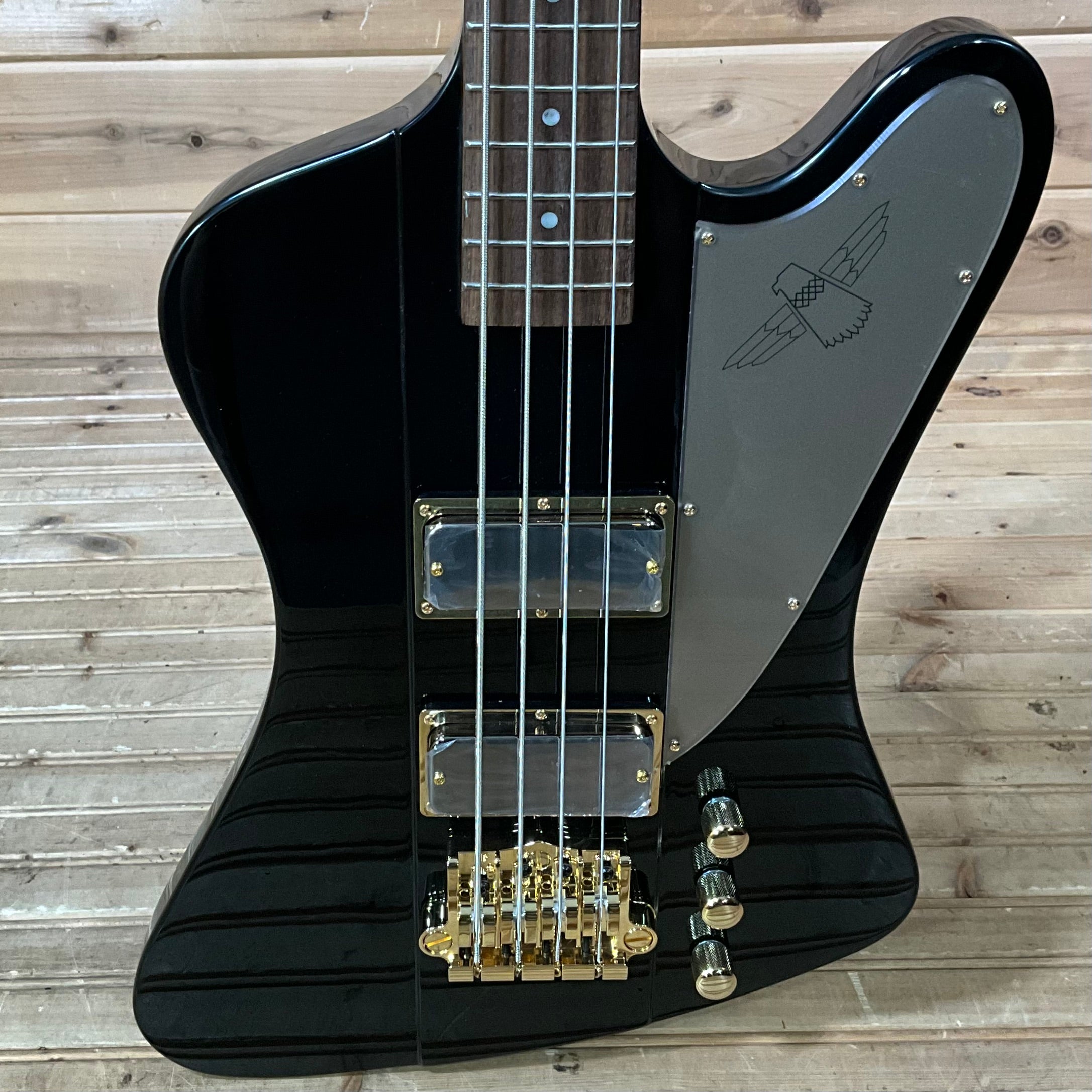 Epiphone Rex Brown Thunderbird Electric Bass Guitar - Ebony