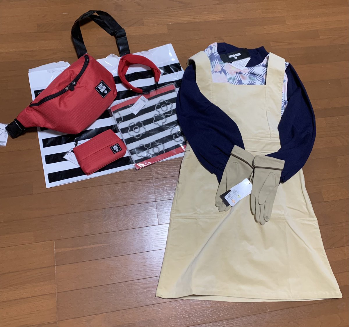 マリークワント HAPPY BAG ファッションAセット マリークワント