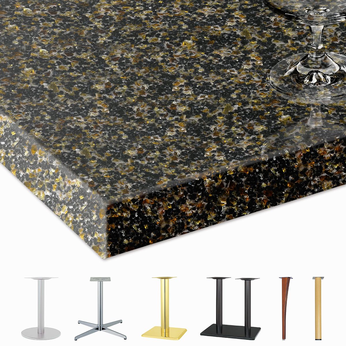 DIY 高野木工 人工大理石天板 VINE/ヴィネ カウンタータイプ テーブル