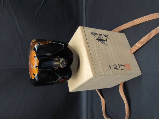 一后一兆作 輪島蒔絵棗買取りました/福岡市中央区・骨董品出張買取