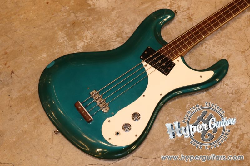 Mosrite '65 The Ventures Bass - グリーン - ハイパーギターズ Hyper