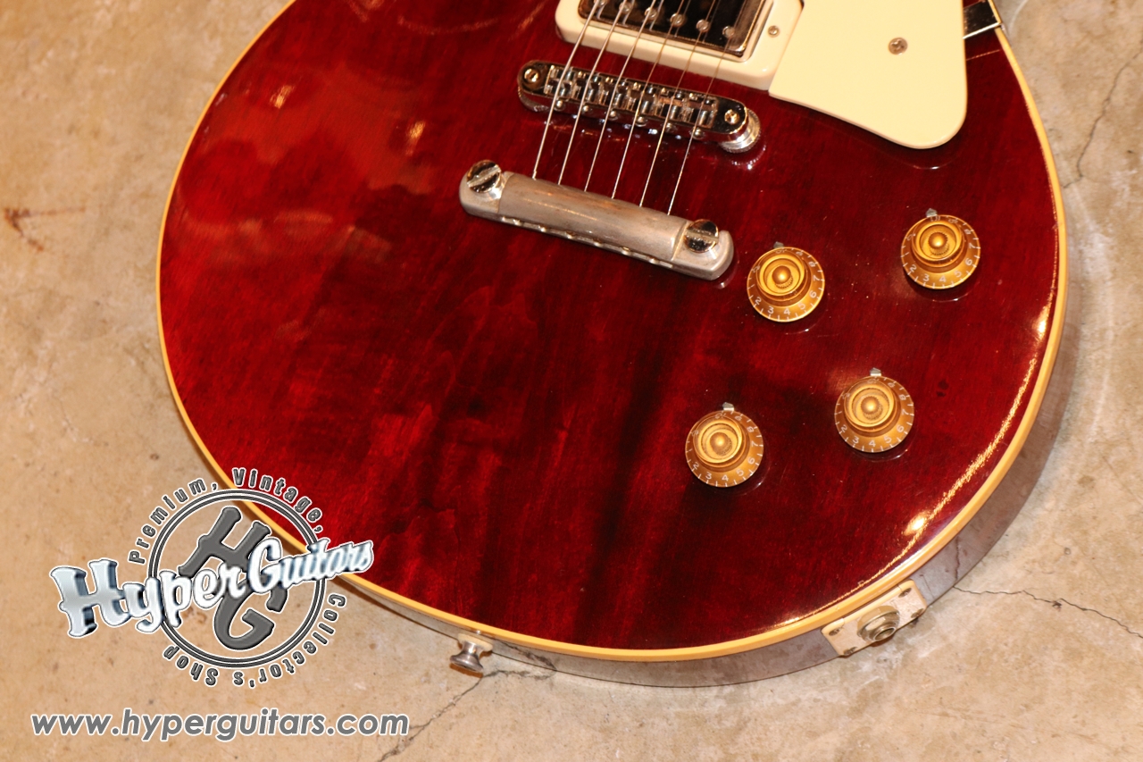 Gibson '76 Les Paul Deluxe - ワインレッド - ハイパーギターズ Hyper