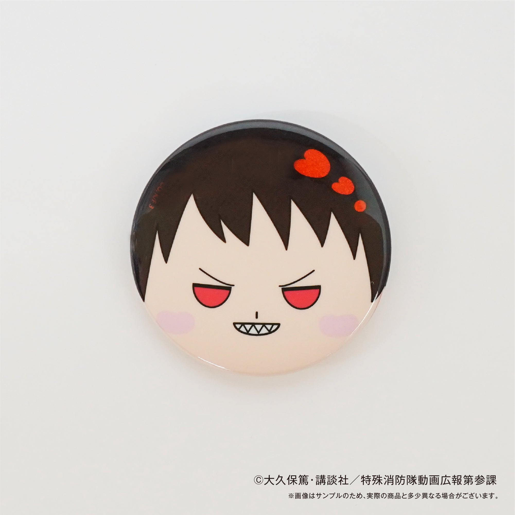 炎炎ノ消防隊 森羅 缶バッジ ツリービレッジ 炎炎ノ消防隊xツリー
