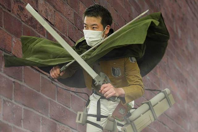 進撃の巨人 マント USJ ユニバーサル・スタジオ・ジャパン