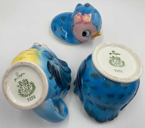 希少なレフトン ブルーバード クリーマーとカバードシュガー - 説明を