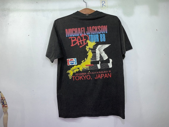 ヴィンテージ 88年 マイケルジャクソン ツアーTシャツ マイケル
