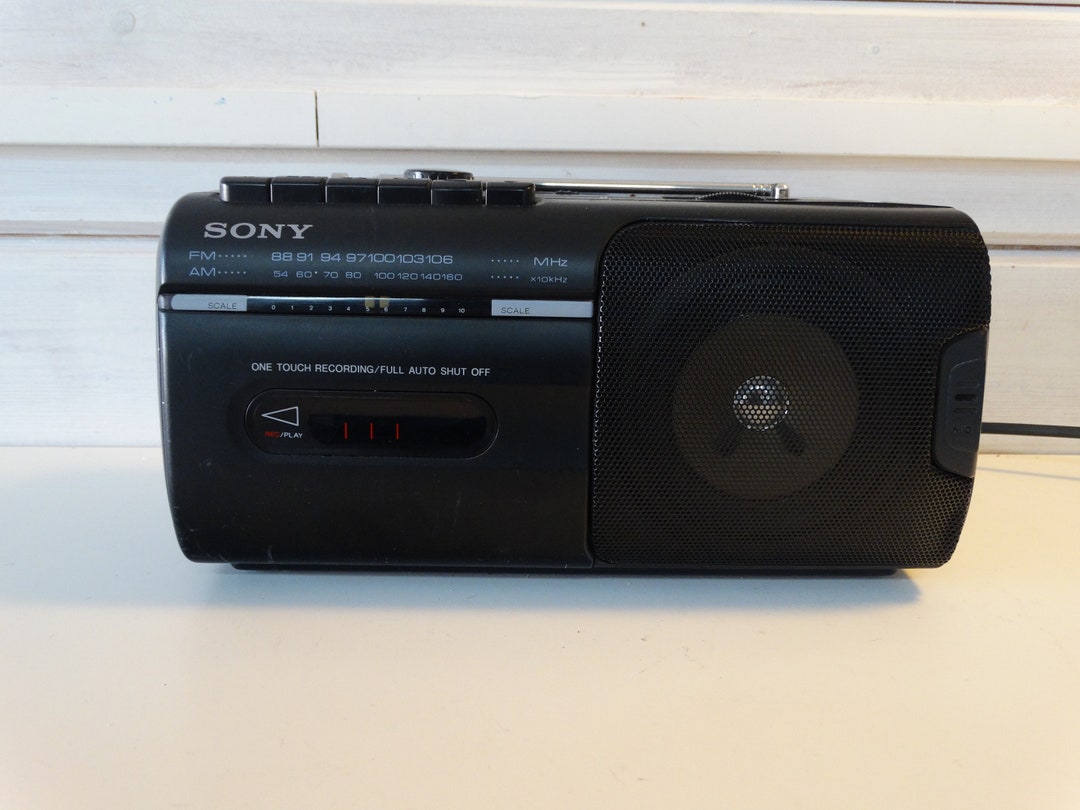 Lebber Vintage® - Sony CFM-10 AM/FM Radio Cassettekabel - Boombox