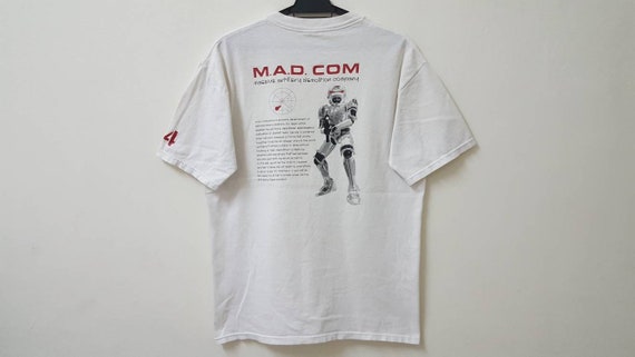Vintage the MAD CAPSULE MARKETS Band Tee M.a.d. Com Rare Nice