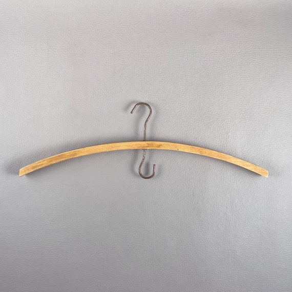 Vintage Wooden Hanger From the 50s - Etsy