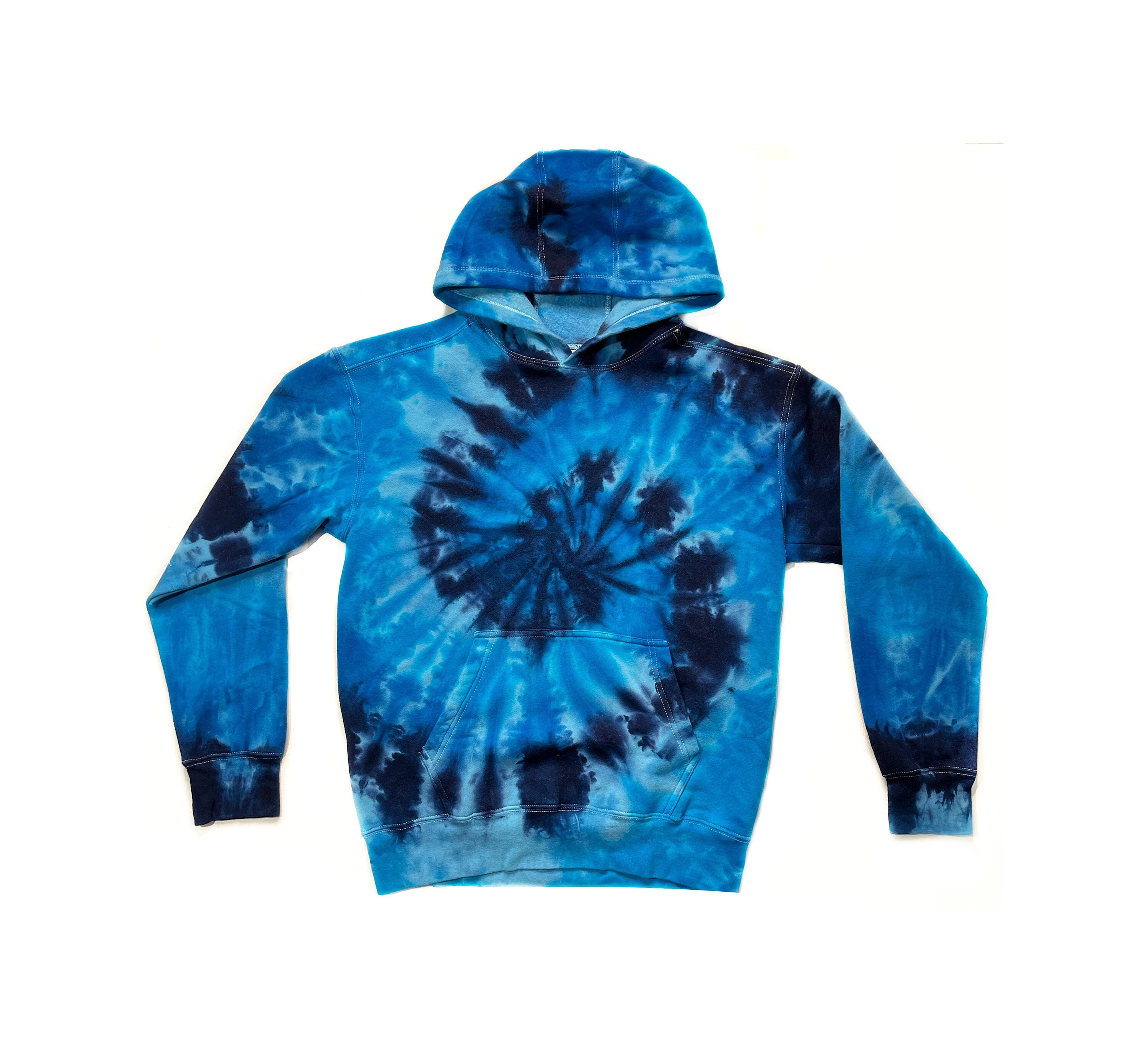 The Deep Blue Sea Tie Dye Hoodie - Etsy