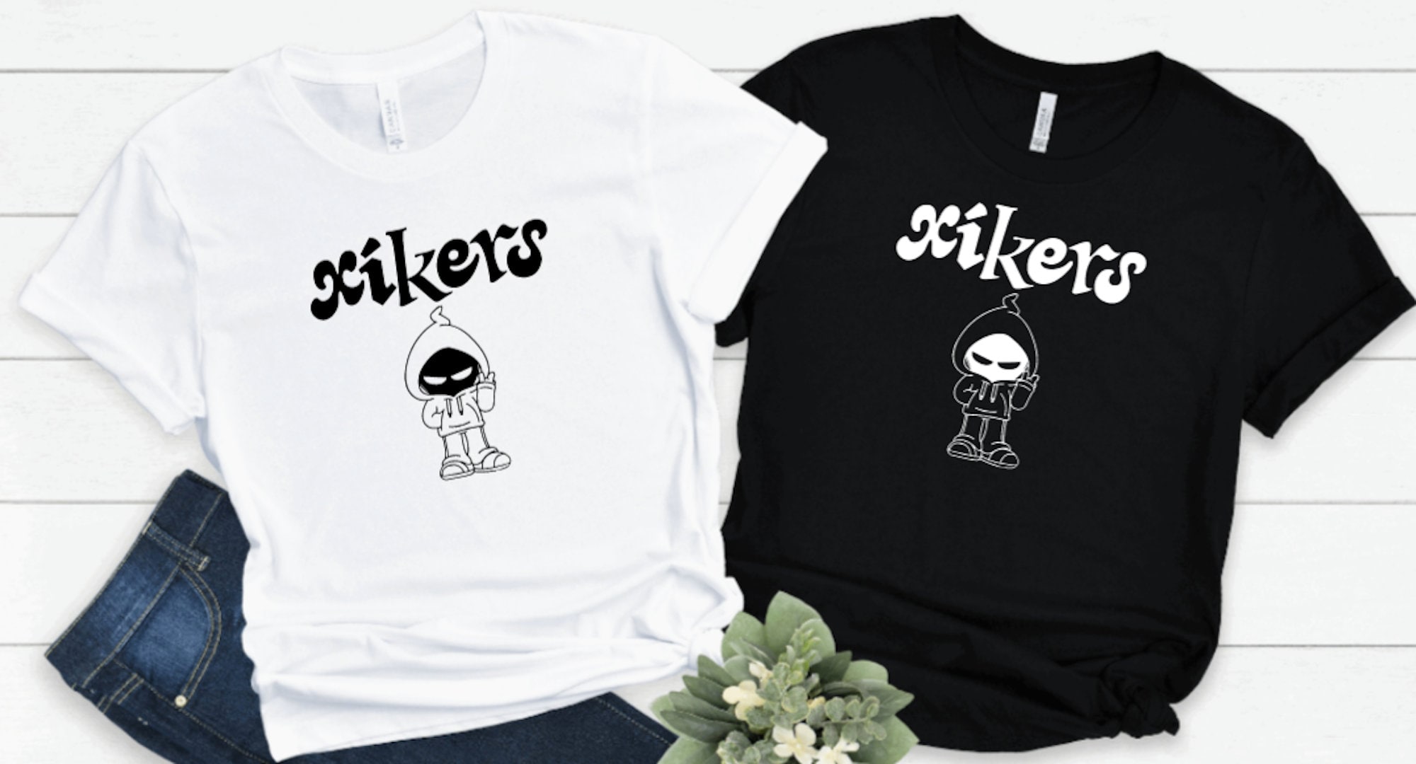 xikersサイン入りTシャツ NEXT VIRAL ARTIST xikersサイン入りTシャツ