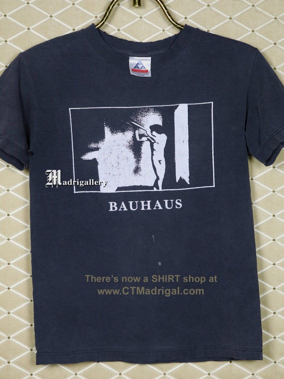 Bauhaus 4AD T-shirt Vintage Black Goth Tee Shirt, Peter Murphy