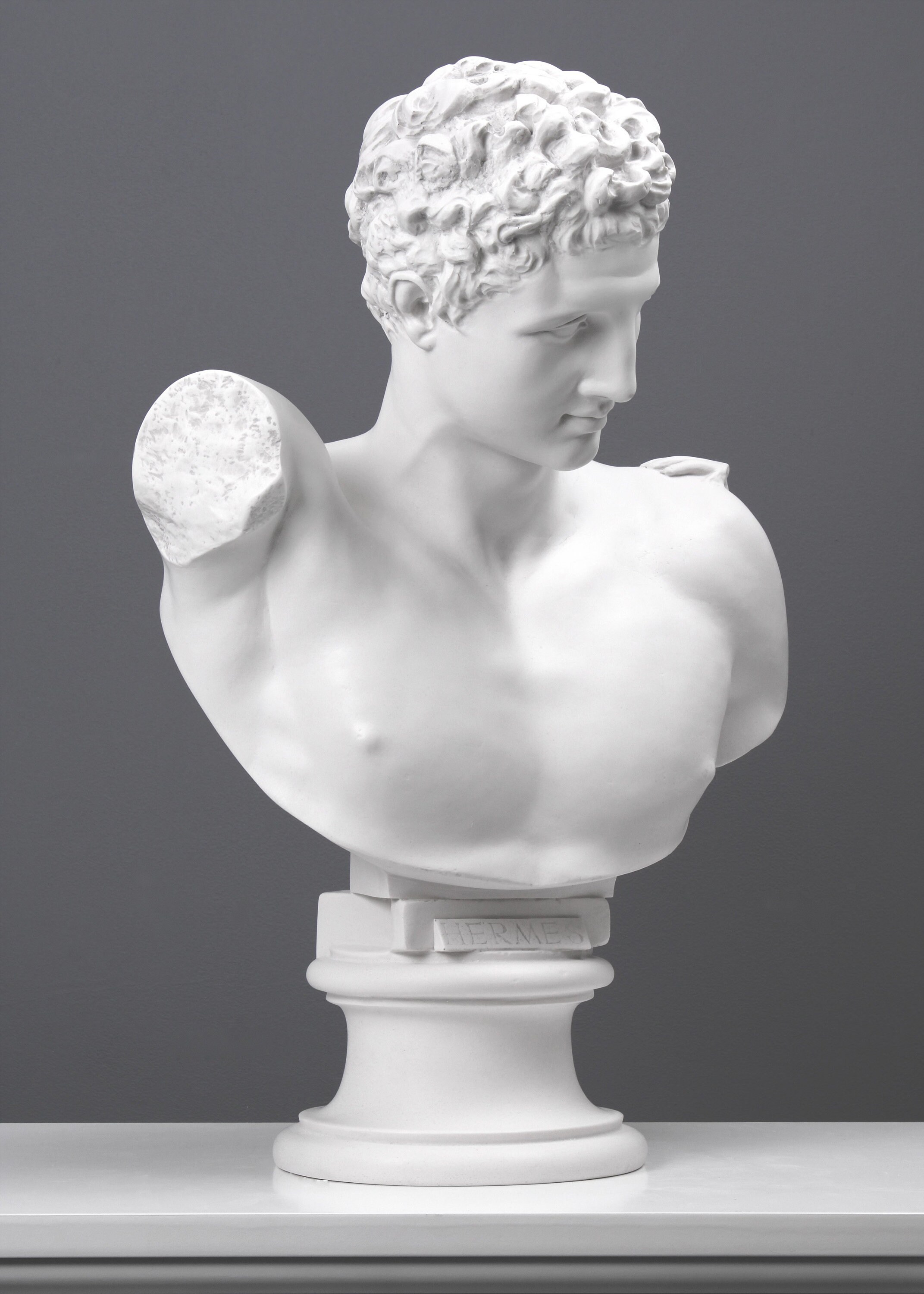 riikaさま専用 ヘルメス石膏像クラシック男性胸像 2025年最新】石膏