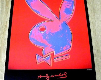Andy Warhol Playboy Bunny 4,1999 Poster (playboy Art Archive) - Etsy