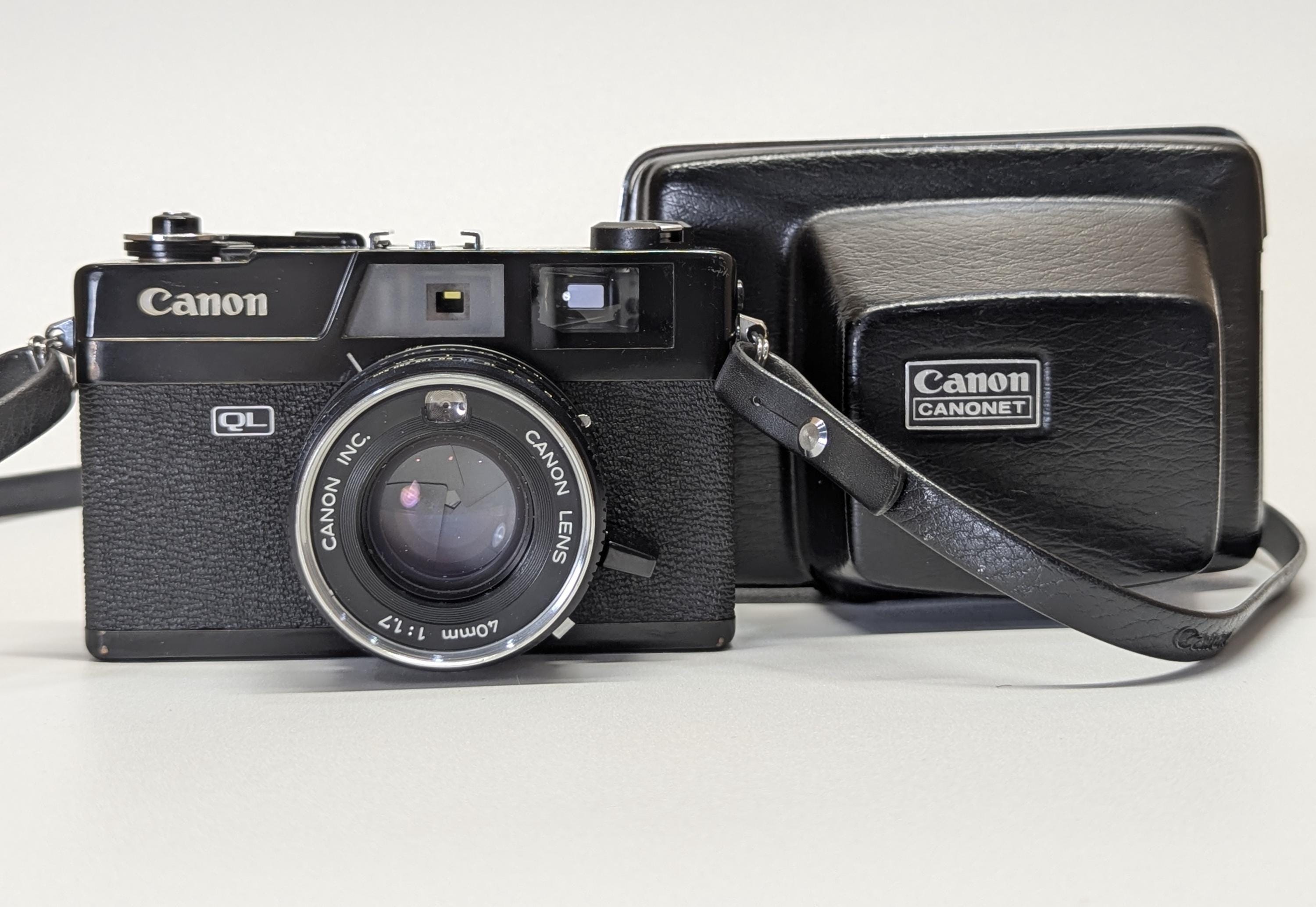 Canon ☆動作品☆ Canon Canonet QL17 G-III 40mm F1.7 キャノン