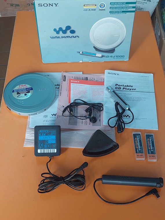 SONY CD WALKMAN D-EJ1000 動作確認済み SONY CDウォークマン D-EJ1000