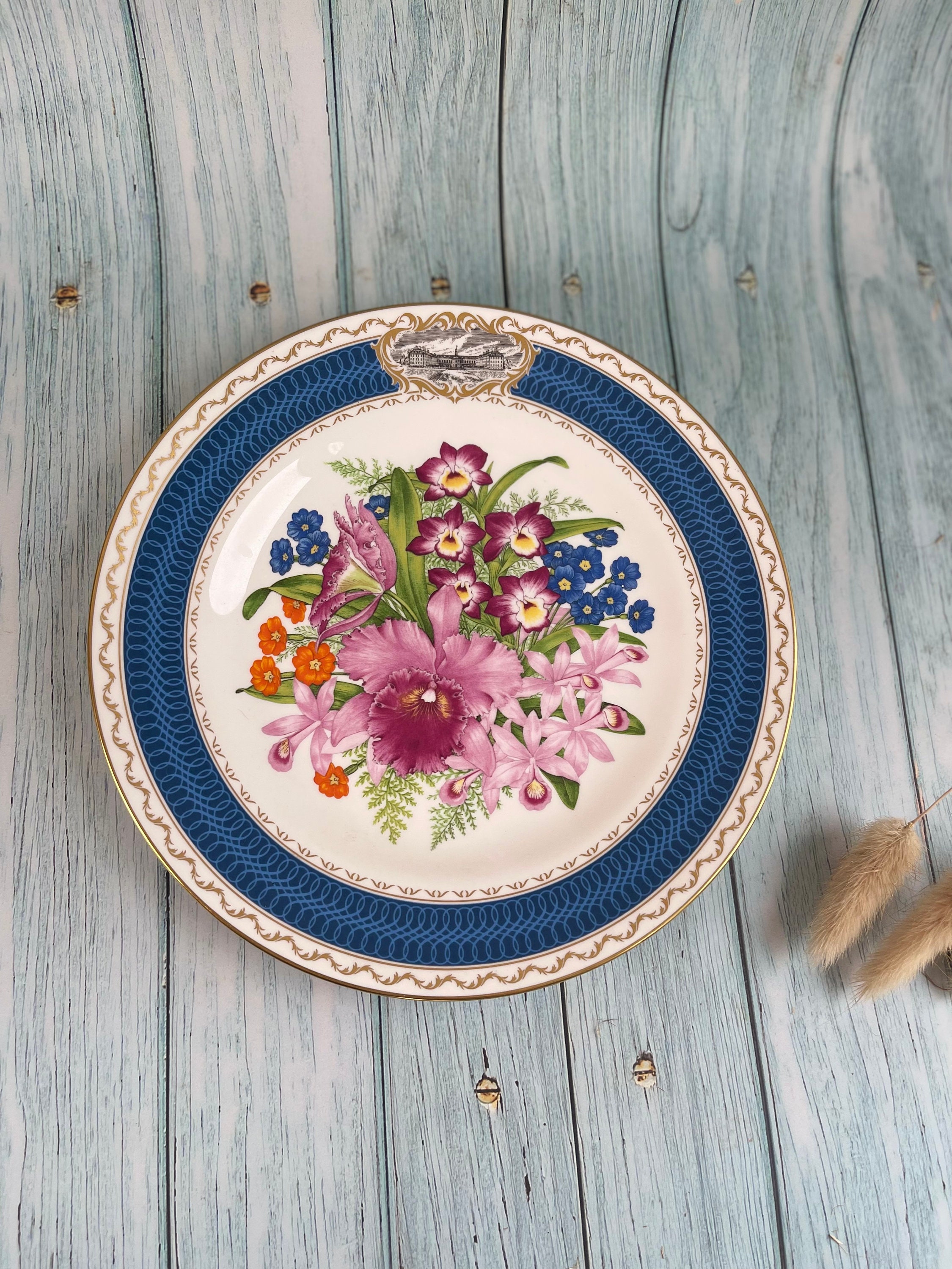 Bone China Royal Horticultural Society Chelsea Flower Show Plates