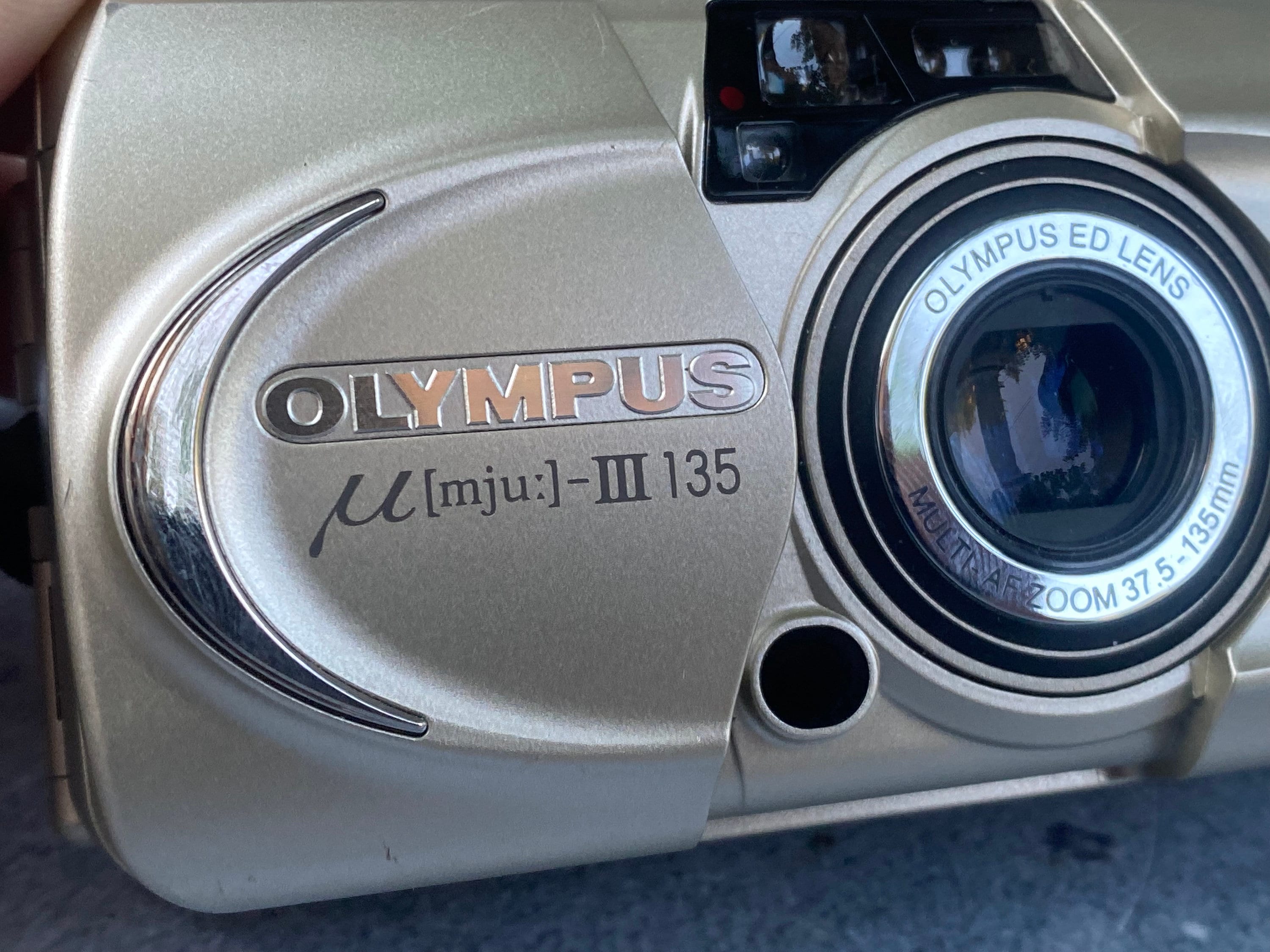Olympus Mju-iii 135 35mm Point & Shoot Film Camera - Etsy