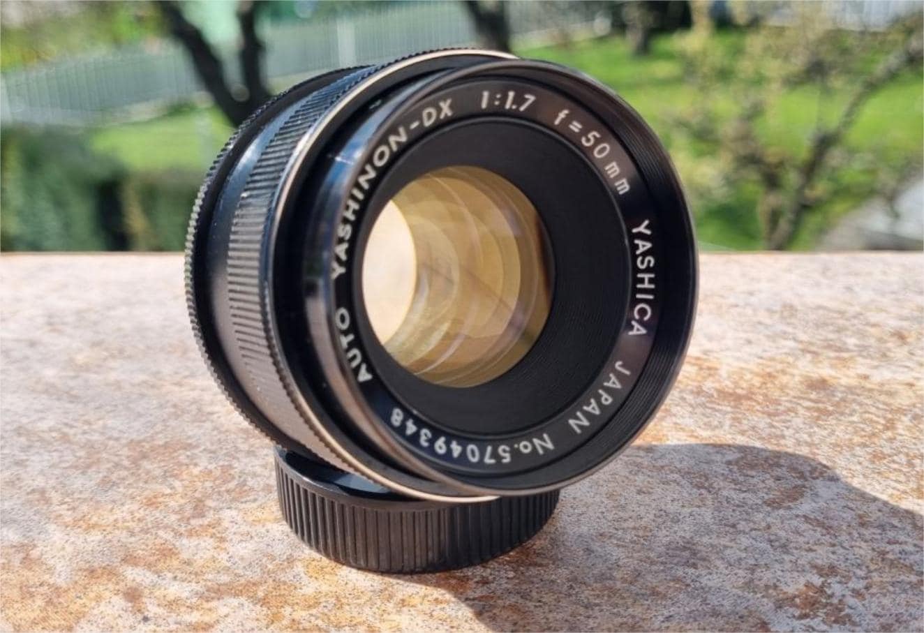 ◎フレア◎ YASHICA YASHINON-DX 50mm F1.7 C098 ◎フレア◎ YASHICA