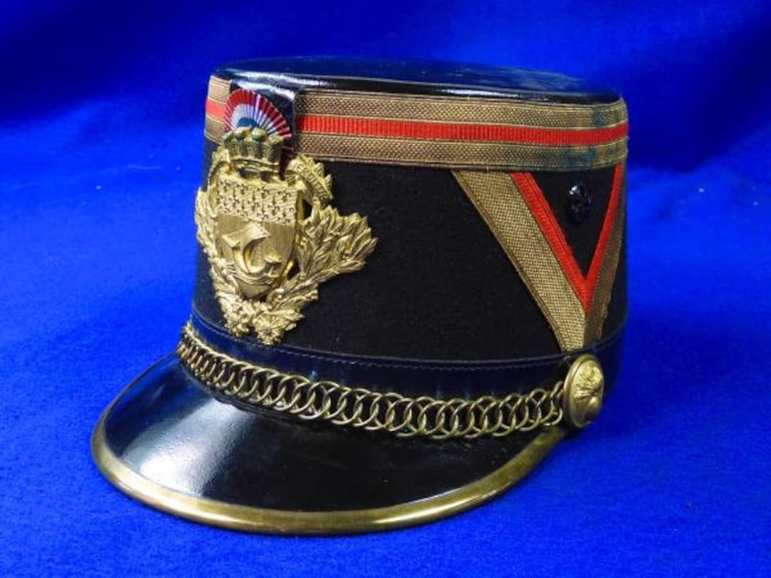 フランス アンティーク 古い 第一次世界大戦 軍 将校 ケピ帽 フランス