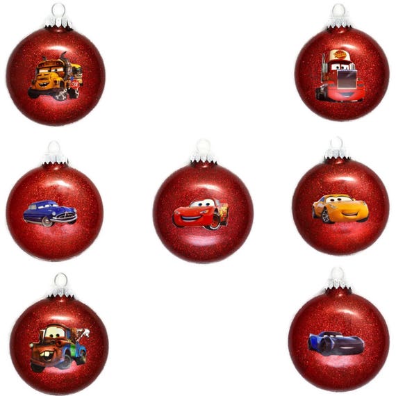 Disney Cars Ornament - Cars Christmas Ornament - Lightning Mcqueen