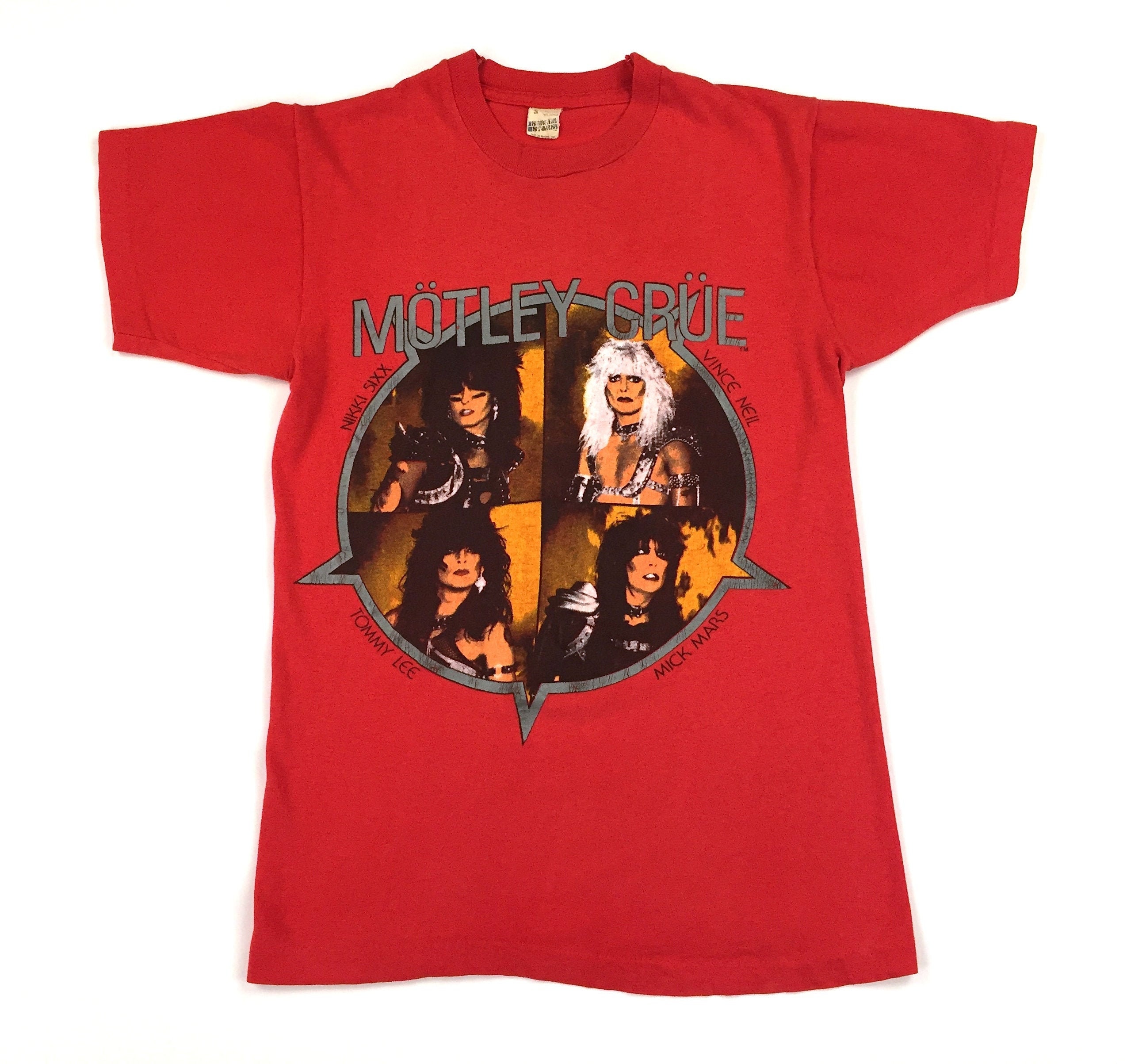 モトリクルーヴィンテージTシャツ1983-84 シャウトアットザデビル