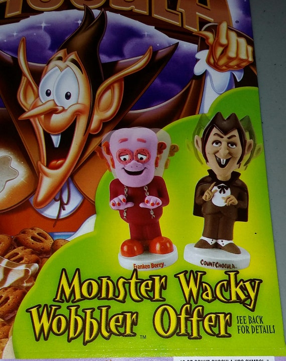 Vintage General Mills Count Chocula Monster Cereal Box - Funko