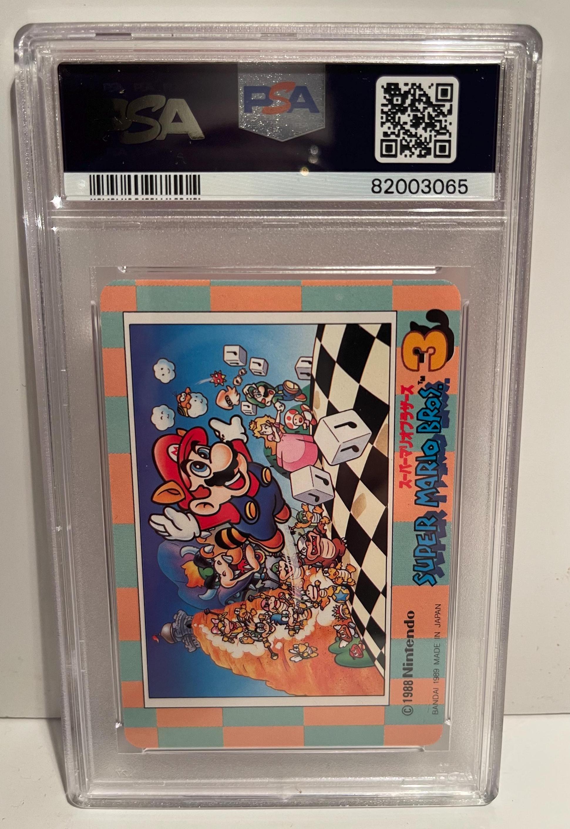 非売品】1989 スーパーマリオブラザーズ3 カードダス 台紙 任天堂