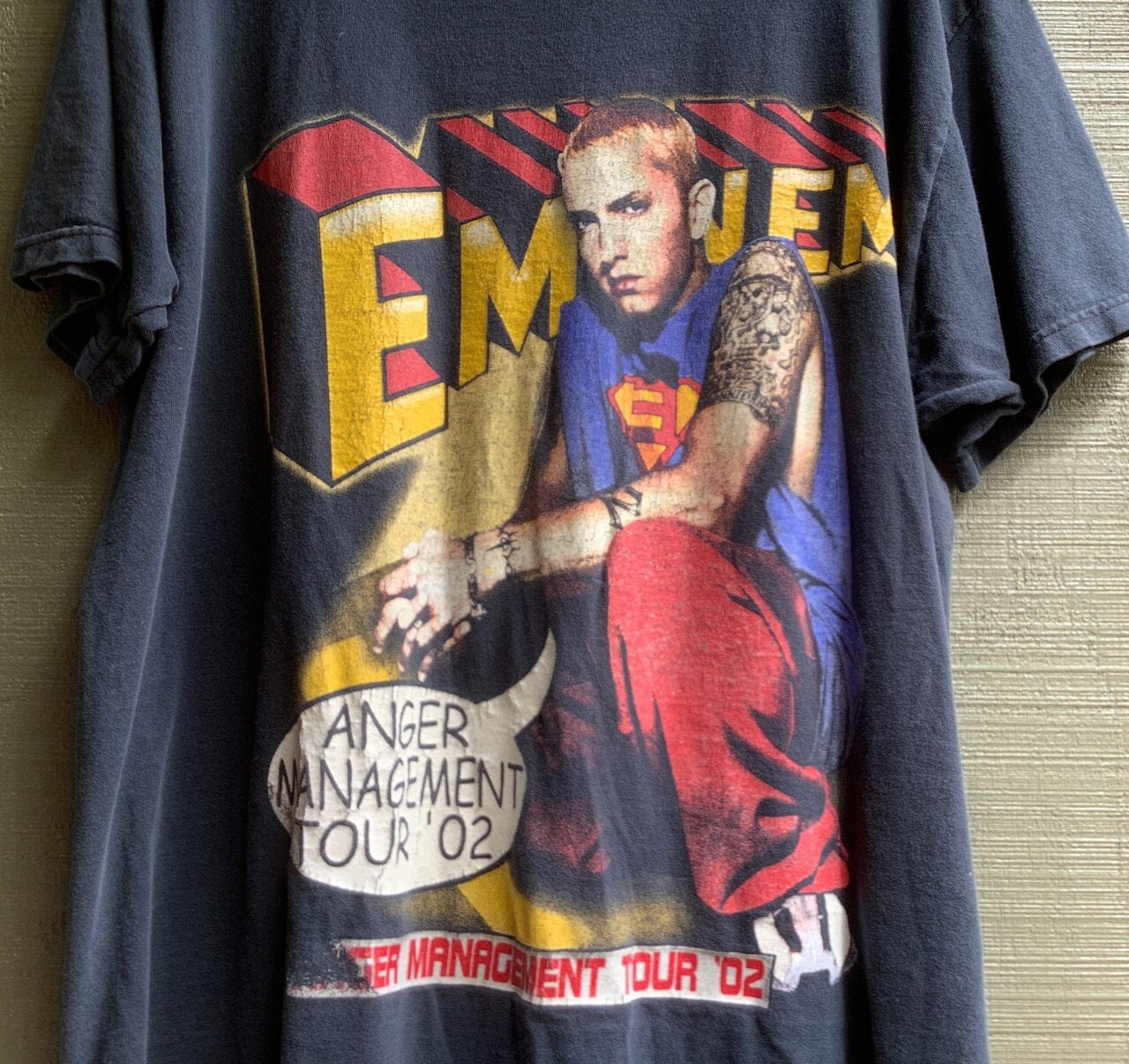 Vintage 2002 Eminem Anger Management Tour T Shirt - Etsy