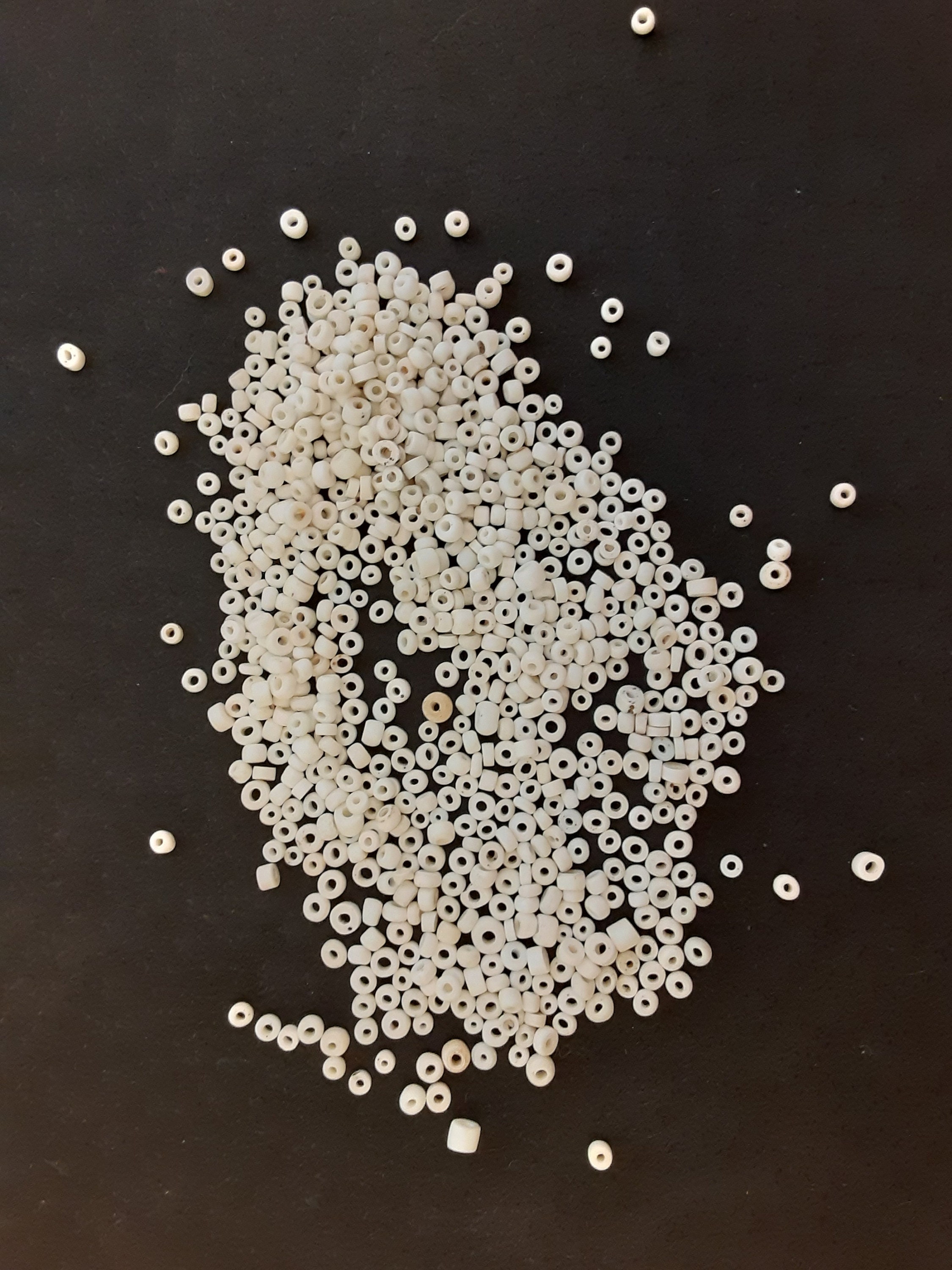 アンティーク 1900 年代チェコ / ボヘミアン ルース ビーズ ロット