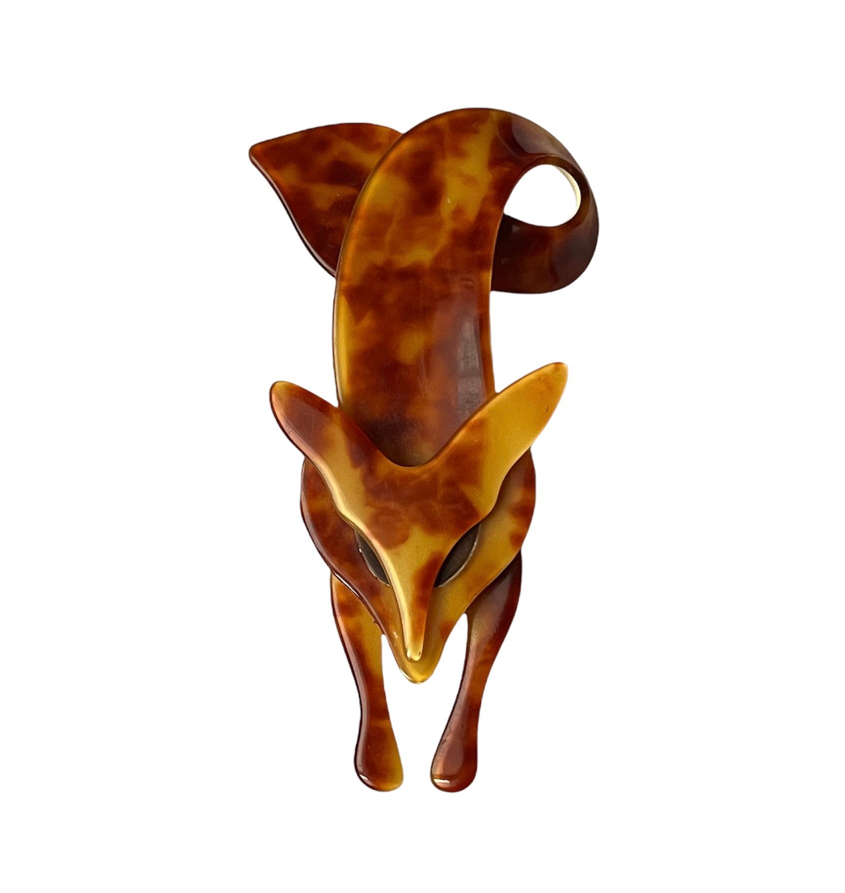 リアスタン LEA STEIN ブローチ ヴィンテージ キツネ fox