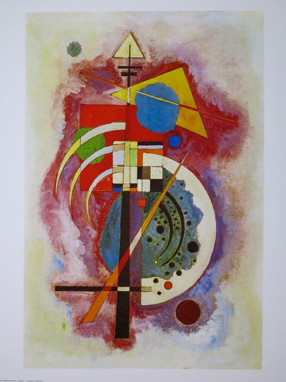 カンディンスキー展ポスター - グローマンへのオマージュ - 美術館