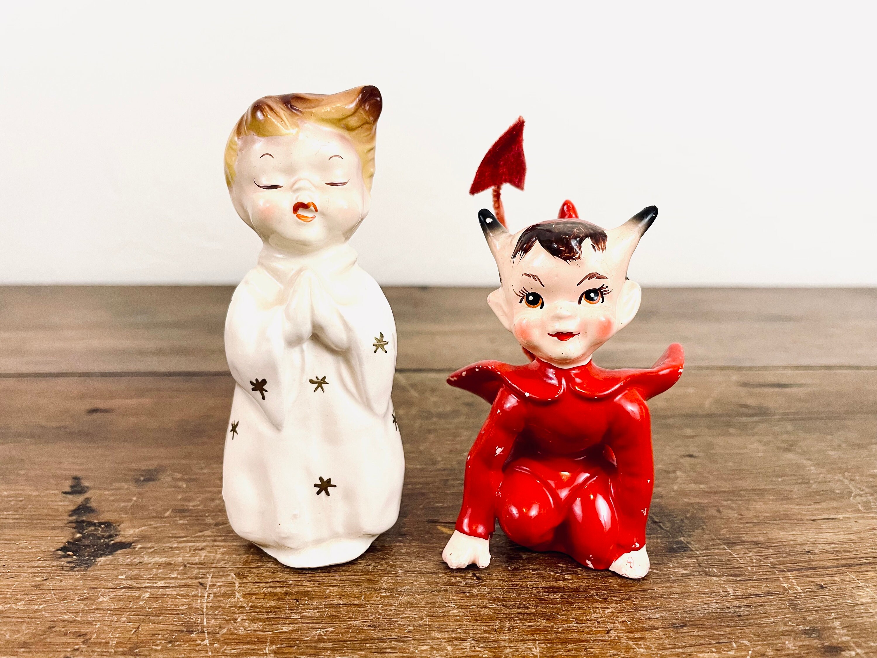 アンティーク デビル 悪魔 Devil マリオネット 骨董 ミッド