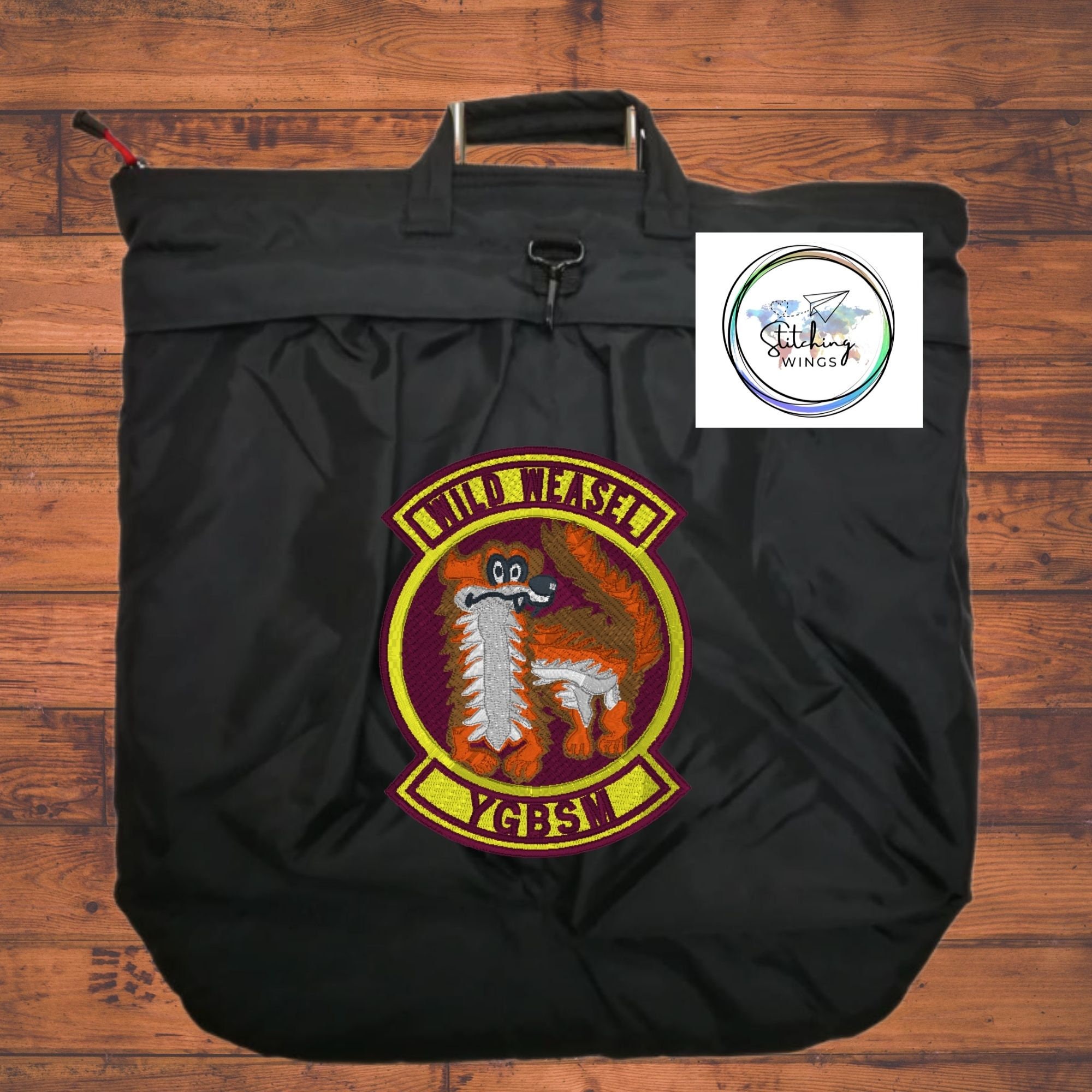 ✭希少、戦闘機パイロットヘルメットバッグ.オリジナル品 ✭希少、戦闘