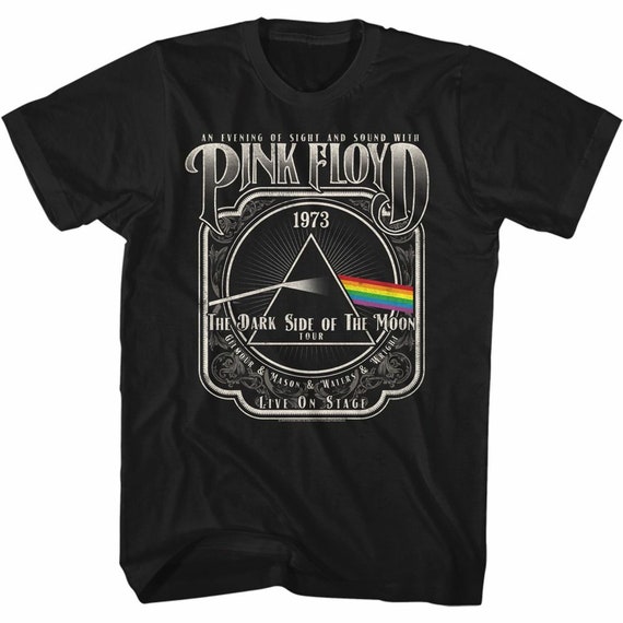 Pink Floyd 1973 Tour Black Adult Classic T-shirt - Etsy