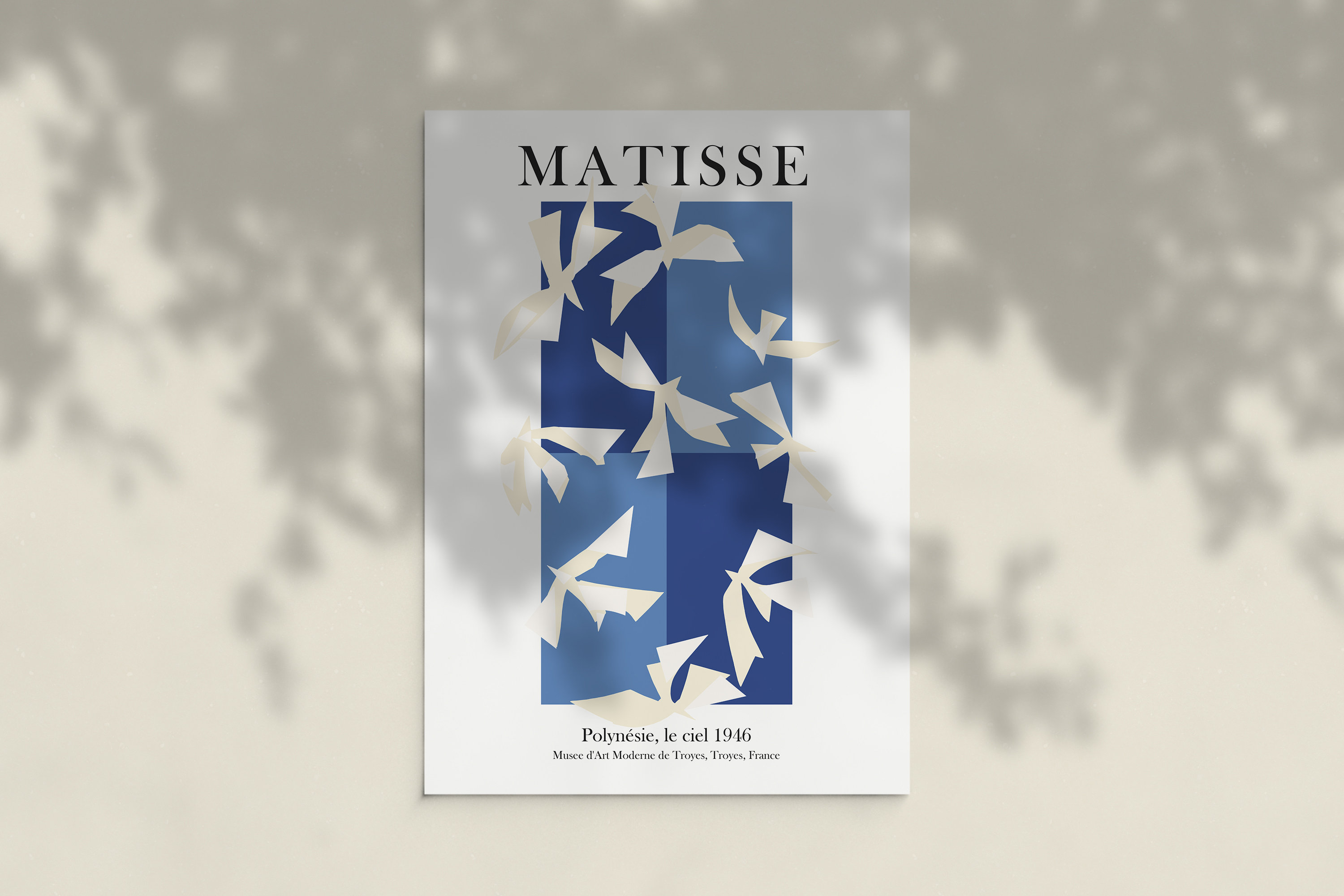 アンリ·マティス 【ポリネシアの空】1946 アンリ·マティス