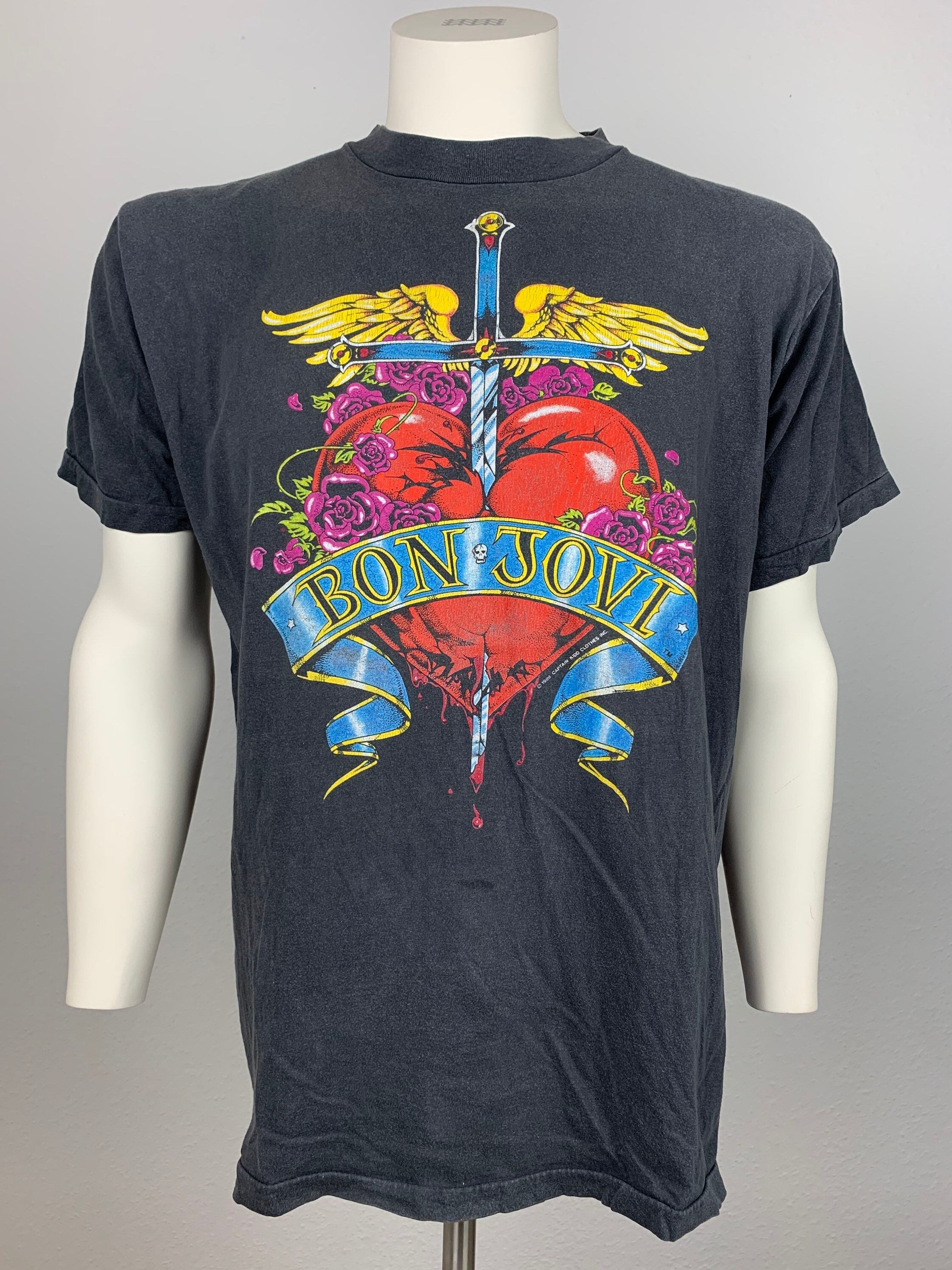 1989年vintage ボンジョヴィBONJOVI Tシャツ